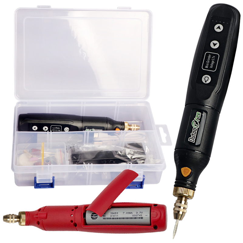 Workshop Tools Wood - Mini Grinder USB trapano a batteria