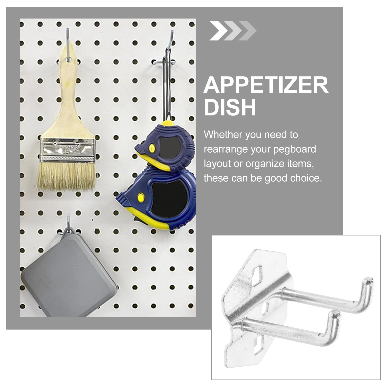 Ganci per pannelli forati, con - Workshop Tools Hanger recensione e prezzo
