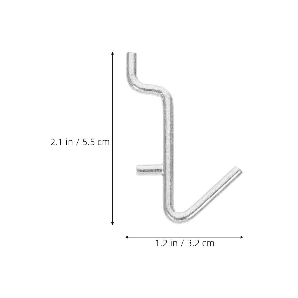 25 pezzi di ganci in metallo a - Workshop Tools Hanger recensione e prezzo